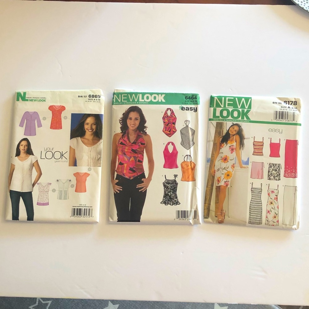 Newlook Sewing Patterns New Uncut
